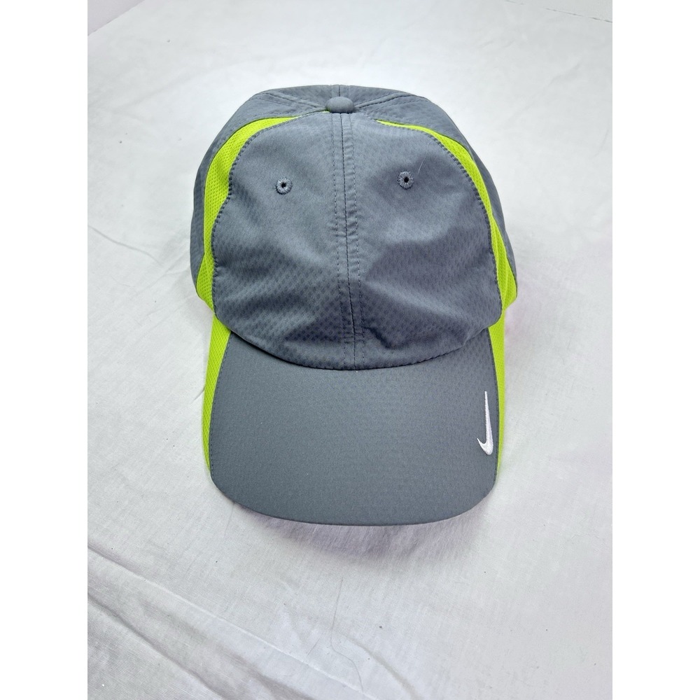 Nike Golf Sphere Dry UNISEX Swoosh Cap Adjustable Unstructured Baseball Hat Gray